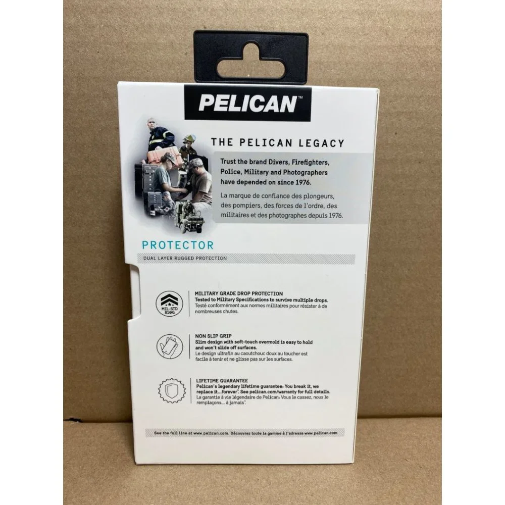 Samsung Galaxy S9 Case Pelican Protector Slim‎ Dual Layer Black Gray